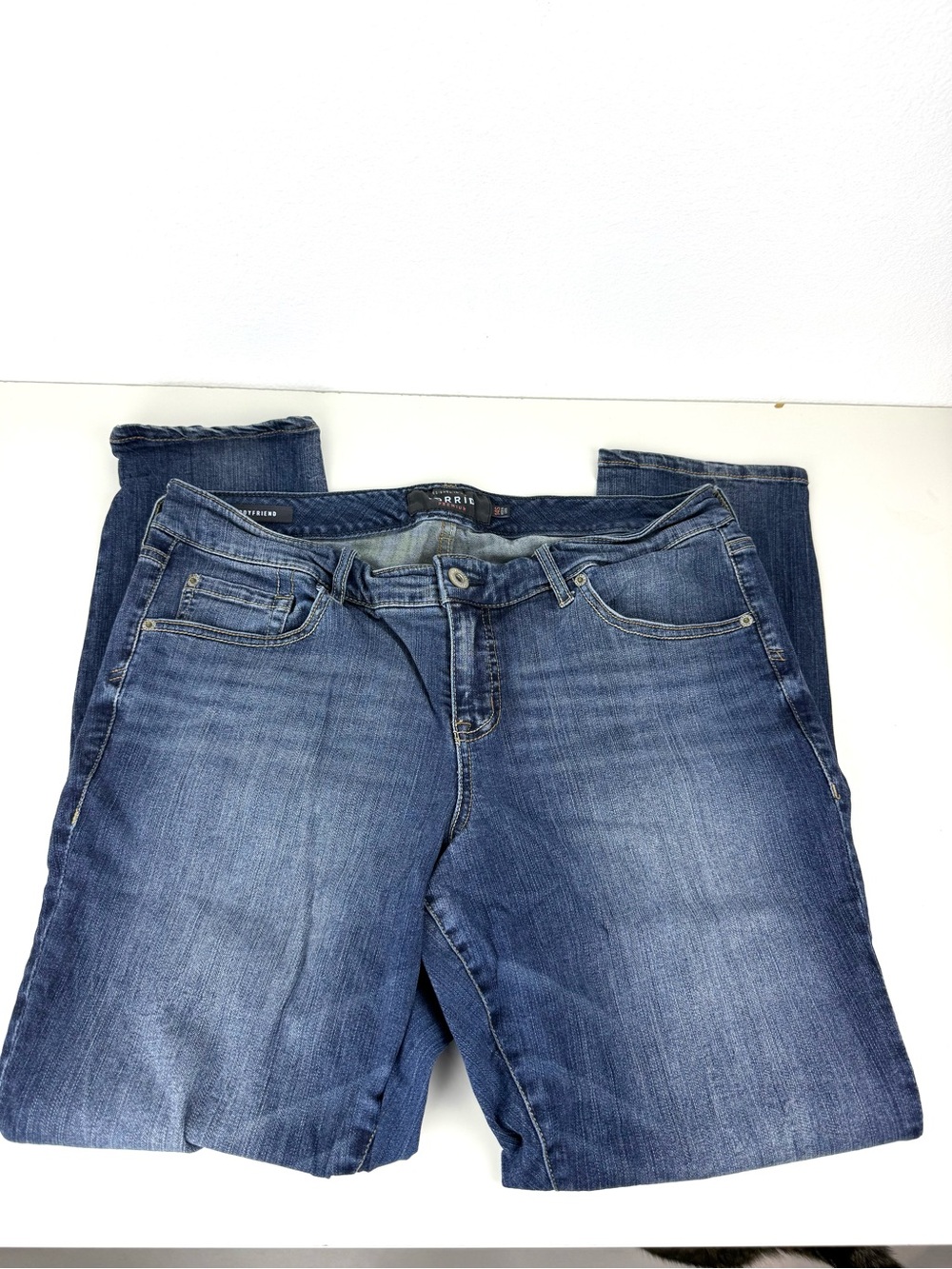 Torrid Boyfriend Dark Wash Straight Leg Jeans 14S